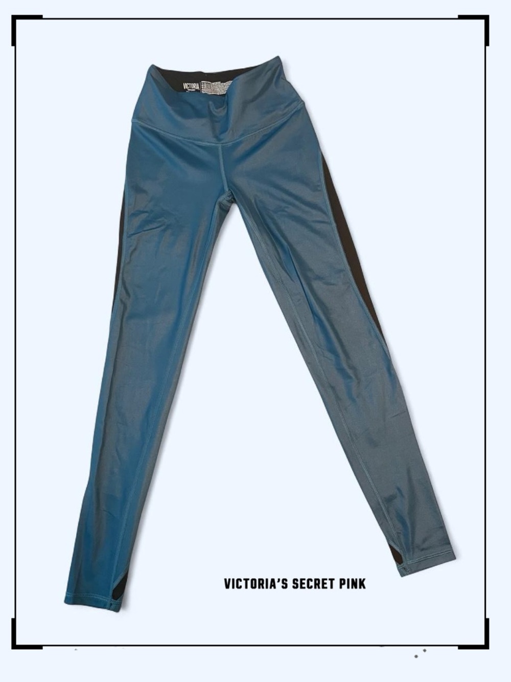 Victoria's Secret Blue and Black Leggings